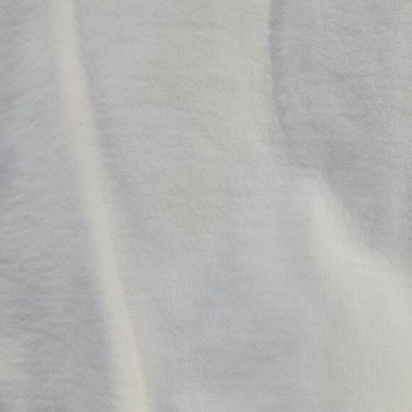 Del Sol Men's St. Maarten Pullover Crew Neck Sweatshirt White XXL Heavyweight - Picture 11 of 16